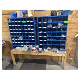 2 Fastenal Hardware Organizer Bins - SEE PHOTOS - 34" x 12" x 42" Each