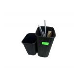 2 Waste Baskets & Fire Extinguisher