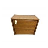 Wooden File Cabinet- 35”L. X 20” D. X 29”H.