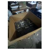 Gaylord Full of Autec Power Systems LED Drivers Mounted on Aluminum Plates