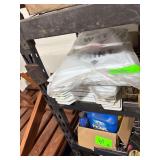 Various Tough Guy Wet Paint Signs