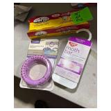 Moth Repellent Ring, Moth Bar Lavender Scented, Sterno Brand Canned Heat