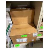 3 Boxes of White Binders 11"x11.5"x3"