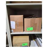 (2) Boxes of Large Plastic Bags 20x16x42 2 mil, approx 200 per box 37.5 gallon