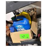 Box of Anti-Freeze, Car Fluids, Etc.