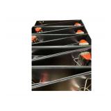 2 Boxes of Black 3 Ring Binbers