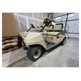 2000 Club Car Golf Cart - 4 Passenger w/ Fold Down Back Seat for Platform - 48V Electric
