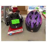 2 Bicycle Helmets