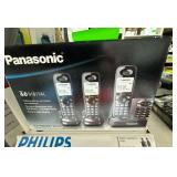 Panasonic 3pc Digital Phone Handsets - Philips 2pc Digital Phone Handsets