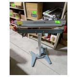 Foot Operated Impulse Sealer with Cutter Model ME-600FC - Like New