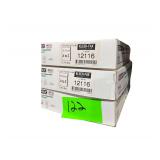 8 Boxes of Blach Leather Ring Book Indexes 11"x8.5"