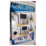 Cable Zipper Cable Organizer - NIB