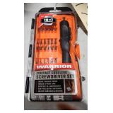 NIP Warrior Compact Cordless Screwdriver Set