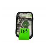 Tire Inflator - Blind Spot Mirrors - Pair of Leather Work Gloves