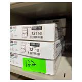 8 Boxes of Blach Leather Ring Book Indexes 11"x8.5"