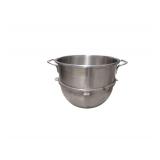 60qt Stainless Steel Commercial Mixer Mixing Bowl, Larger. Measures 19"D x 16.5"H