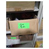 Partially Filled Box of 2.25" Phillips Head Bolts