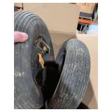 2 Wheelbarrow Tires