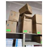 (4) Boxes Sealed Air Jiffylite Cushioned Mailers - Size 2 - 8 1/2" x 12" - 100 per box