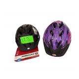 2 Bicycle Helmets