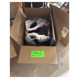 Box of Gloves, Bag, Rags/Cleaning Cloth, Etc.