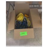 Box of Ropes, Straps, Etc.