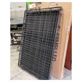 New Large Black Dog Cage 42"x28"x28"