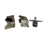 3 Heavy Duty Caster Wheels on Brackets