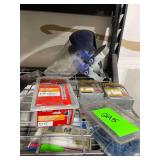 2 Boxes of 2" Finishing Nails ,2 Safety Shields