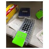 Poppin. Grip Grass, Fossil Slim Card Case in Case