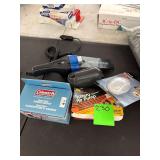 Battery Air Pump, Hi/Lo Brightness NiteLite, Power Supply Alimentation D’ Energie, Wet Dry Vac