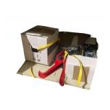 Plastic Banding Set - Banding, Clips, Tensioner, Crimper