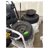 Set of 4 - Tires with Rims 5 Bolt 215/70/R16 100T