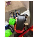 4 Blue Coil Suspension Coins & Soundproof Headphones