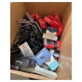 Box of Clips ,Staples and Paper Clips