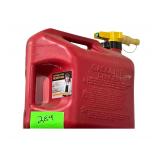 5 Gallon Red Plastic Gas Can