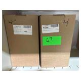 2 Boxes of Black Embossed Resilient Gator Grip Traction Tape Advanced (4”x60”) 3 Per Box, 6 Total (Model PFX2304K)