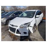 WHITE, 2013, FORD FOCUS, 1FADP3F21DL275992,  ,