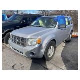 SILVER, 2009, FORD ESCAPE, 1FMCU92709KB41017, KEY ,