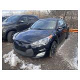BLACK, 2014, HYUNDAI VELOSTER, KMHTC6AD3EU213190,  ,