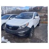 WHITE, 2014, KIA SPORTAGE, KNDPBCAC2E7601749, KEY/RUNS ,LKM 108,836