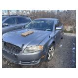 SILVER, 2006, AUDI A4, WAUDF78E26A148580, KEY ,