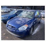 BLUE, 2007, HYUNDAI ACCENT, KMHCM36C47U004104, LLS6289 ,