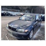 BLACK, 2004, BMW 3 SERIES, WBAEU33474PR13097, MTL4481 ,