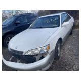 WHITE, 2000, LEXUS ES 300, JT8BF28G9Y5093960, KEY ,