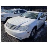 WHITE, 2007, CHRYSLER SEBRING, 1C3LC56K37N680892, MLB1126 ,