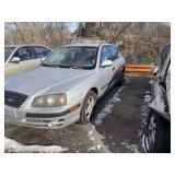 SILVER, 2004, HYUNDAI ELANTRA, KMHDN46D34U758977, KEY/RUNS ,LKM 197,691