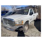 WHITE, 2006, DODGE RAM PICKUP, 1D7HA16N46J184148,  ,