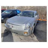 SILVER, 2007, CADILLAC CTS, 1G6DP577X70185622, KEY ,