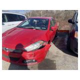 RED, 2013, DODGE DART, 1C3CDFCA8DD302826,  ,